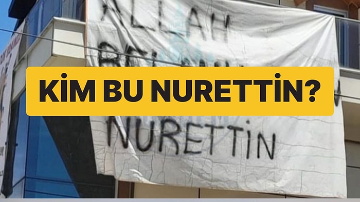 Kocaeli’nde Binaya Asılan İlginç Pankart: “Allah Belanı Versin Nurettin”