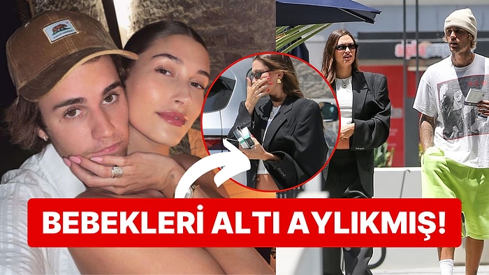 Hamilelik Haberini Altı Aydır Sakladığı Öğrenilen Hailey Bieber İlk Defa Karnı Burnunda Kameralara Yakalandı