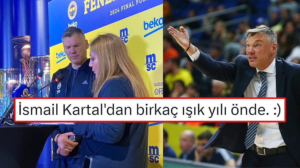 Fenerbahçe Beko Başantrenörü Saras Jasikevicius'un Egodan Yoksun Cevabı Beğeni Topladı