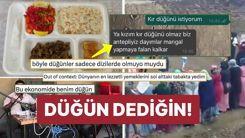 Düğün Sezonu Açılmadan Tartışması Başladı! Sosyal Medyadaki Kır Düğünü 'Biz Bu Kültüre Aşığız' Dedirtti!