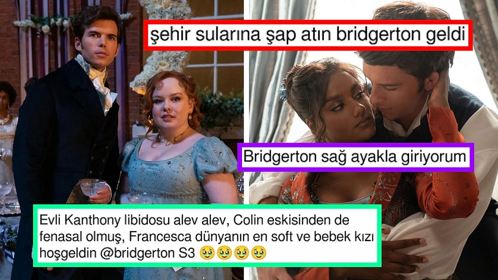 İzleyiciye Seks Sahnesi Uyarısı Yapılan Bridgerton'ın 3. Sezonuna İzleyicilerden İlk Tepkiler Geldi!