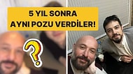 Kızıl Goncalar'ın Vahit'i Tolga Tekin, Mert Yazıcıoğlu ile 5 Yıl Sonra Aynı Pozu Verdi