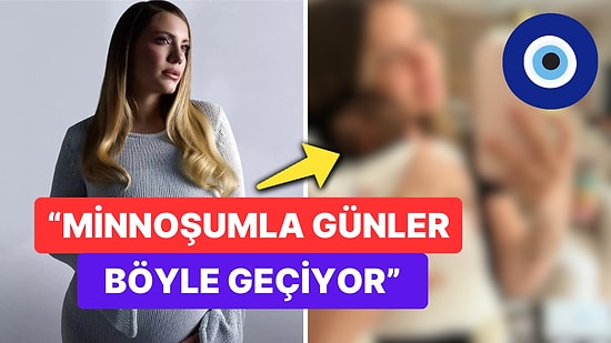 Taze Anne Eda Ece Minik Kızı Mina İpek'le İlk Kez Paylaşım Yaptı!