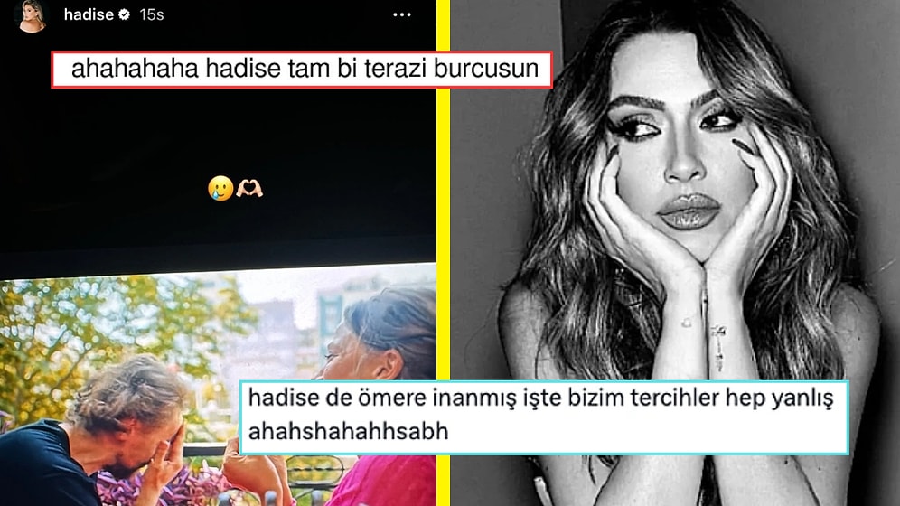 Seçimini Yaptı! Hadise'nin Kimler Geldi Kimler Geçti Paylaşımı Goygoy Malzemesi Oldu