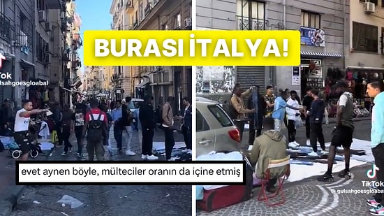 İtalya Seyahatinden Görüntüler Paylaşan Kadın Sokakların Haliyle Şoke Etti