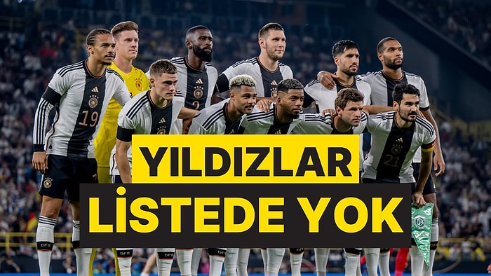 Çok Enteresan Tercihler! Almanya EURO 2024 Geniş Kadrosunu Açıkladı