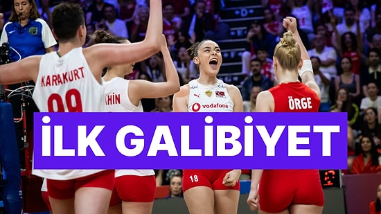 A Milli Kadın Voleybol Takımımız Milletler Ligi'nde Hollanda'yı Mağlup Etmeyi Başardı!