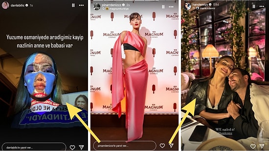 Okullu Nazlı Sabancı'dan Müge Anlı'ya Saran Danla Bilic'e 16 Mayıs'ta Ünlülerin Yaptığı Instagram Paylaşımları