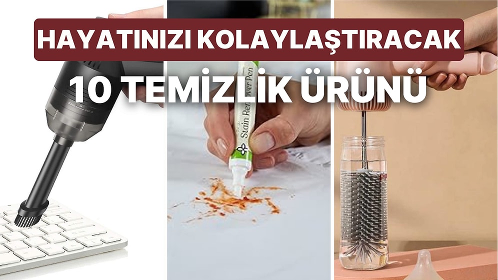 Hayatını Kolaylaştıracak 10 Yaratıcı Temizlik Ürünü