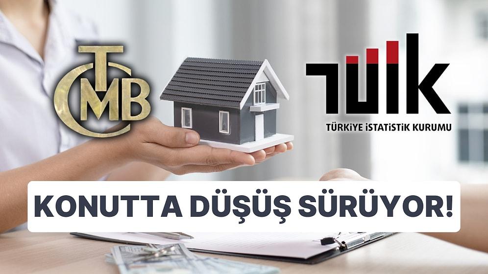 Merkez Bankası Ev Fiyatlarını, TÜİK Ev Satışları Açıkladı: Konutta Düşüş Sürüyor!
