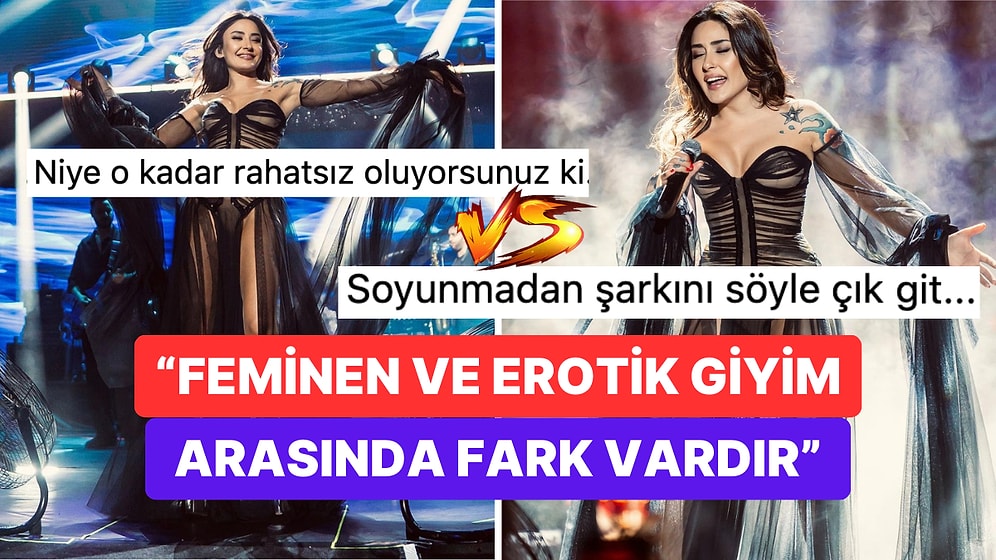 Tartışma Yarattı: Melek Mosso'nun Tüllü Transparan Kıyafetini Fazla İddialı Bulanlar Ateş Püskürdü