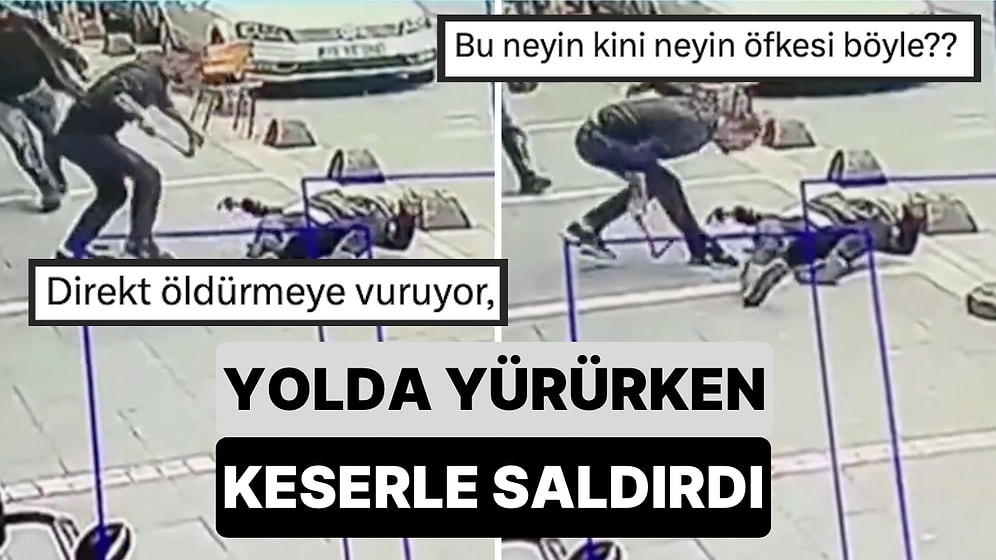 Tokat'ta Bir Adam Kendisine Borcu Olan Bir Adama Yolda Yürürken Keserle Vahşice Saldırdı