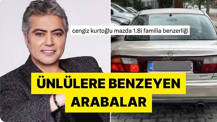 Ünlü İsimleri Arabalara Benzeterek Hayal Güçlerine Hayran Bıraktıran Twitter Kullanıcıları