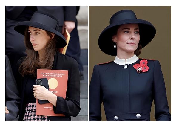 Ta ki geçtiğimiz gün düzenlenen bir kraliyet töreninde Lady Rose Hanbury'nin Kate Middleton'un şapkasını takmasına kadar! Bildiğiniz gibi Galler prensesi tedavi sürecinde ve kamu görevlerine bu süreçte zorunlu bir ara vermek zorunda kaldı...
