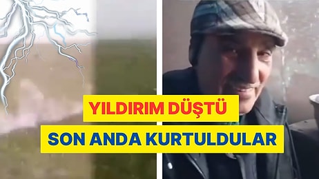 Kars'ta Yıldırım Düştü: Vatandaşlar Felaketten Son Anda Kurtuldu!