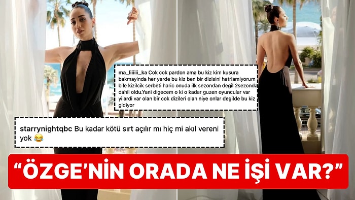 Kızılcık Şerbeti'nin Görkem'i Özge Özacar'ın Cannes Kombini de Neden Orada Olduğu da Dillere Fena Düştü!