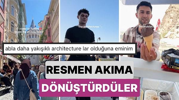 Yine Bir Turist "Türk Mimarisi" Diyerek Erkekleri Paylaştı