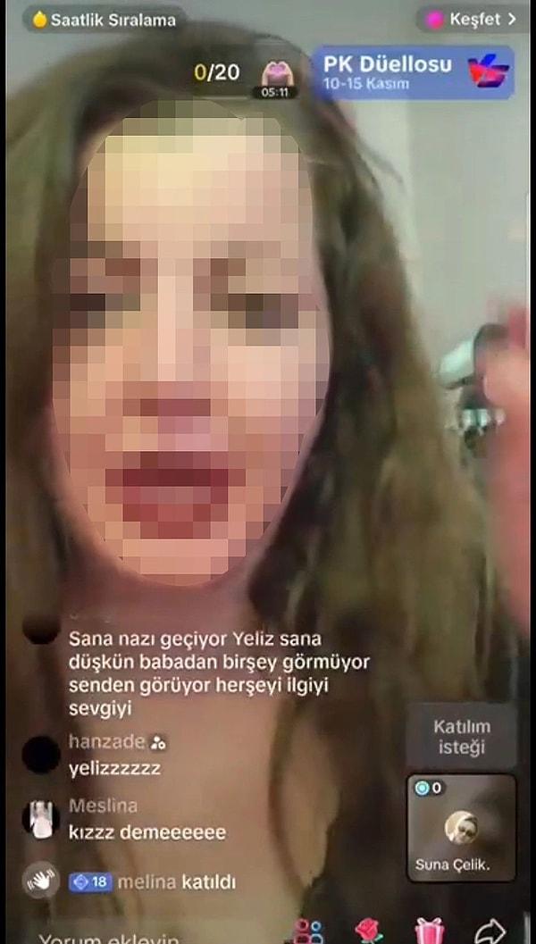 Kayseri'de sosyal medya hesabından yaptığı canlı yayında 8 yaşındaki kızına müstehcen sözler kullandığı gerekçesiyle gözaltına alınmıştı. 35 yaşındaki S.G. isimli kadın, emniyetteki ifadesi sonrası serbest bırakıldı.