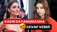 Cannes'da Hediye Paketine Benzetilen Hande Erçel'den Afra Saraçoğlu'nun Destekleyici Yorumuna Cevap Geldi!