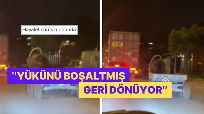 Bursa'da Trafiğe Çıkan Başıboş At Arabası X'te Gündem Oldu