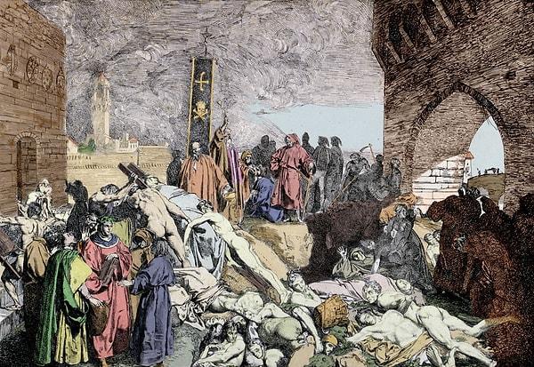 Bu soruya yanıt olarak genellikle 1348 yılı gündeme gelir. Kara Ölüm Avrupa nüfusunun yarısını yok etmişti ve tarihin sayfalarına korkunç bir iz bırakmıştı.