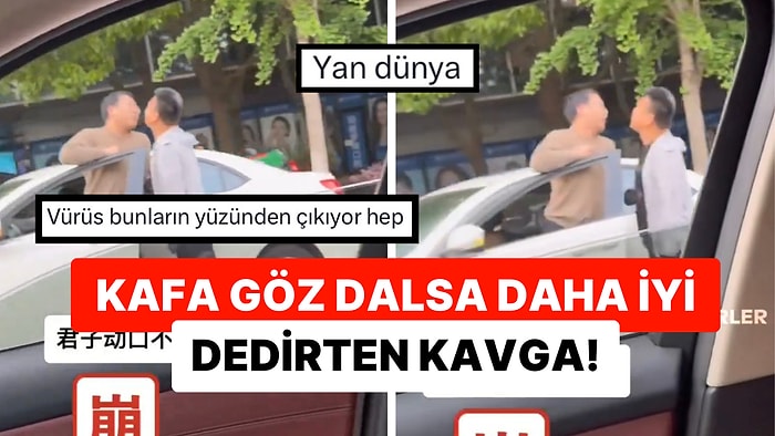 Çin’de Trafikte Yaşanan ‘Tükürüklü’ Kavga Sizin de Midenizi Bulandıracak!