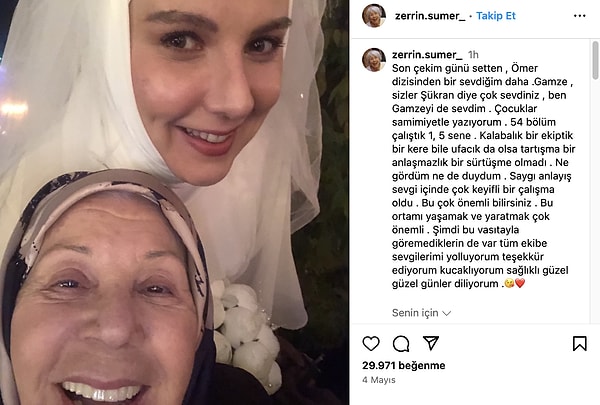 İşte Zerrin Sümer'in Ömer'e vedası: