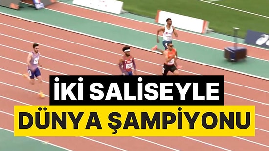 Serkan Yıldırım Dünya Para Atletizm Şampiyonası'nda Altın Madalyanın Sahibi Oldu