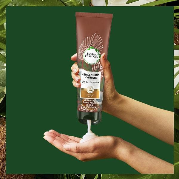 1. Herbal Essences Hindistan Cevizi Sütü Nemlendirici Saç Kremi