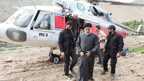 İran devlet televizyonu, Cumhurbaşkanı İbrahim Reisi’yi taşıyan helikopterin Doğu Azerbaycan'da kaza geçirdiğini ve yardım ekiplerinin kazanın yaşandığı bölgeye ulaşmaya çalıştığını duyurdu.