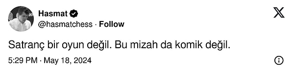 Ancak bir satranç sevdalısı bu geyiği ciddiye alınca geyik bir anda beklenmediği kadar ciddiye döndü!