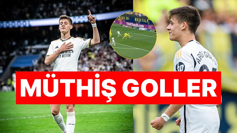 Real Madrid Forması Giyen Milli Futbolcumuz Villarreal Deplasmanında İki Golle Yıldızlaştı!