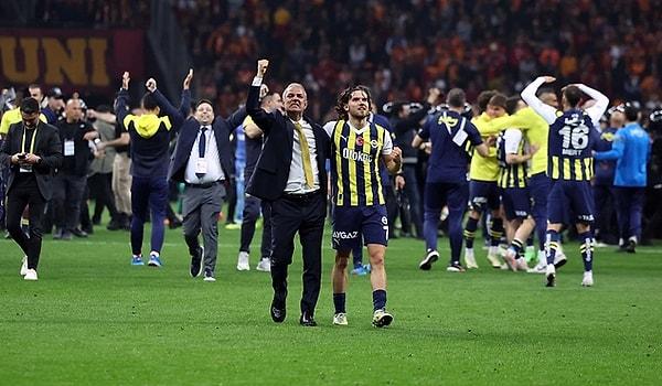 Trendyol Süper Lig’in 37. haftasında Fenerbahçe, Galatasaray'ı deplasmanda 1-0'lık üstünlükle mağlup etti.