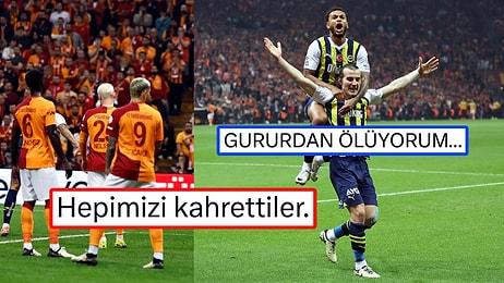 Fenerbahçe'nin 10 Kişi Kalıp Kazandığı Galatasaray Derbisine Taraftarlardan Gelen Tepkiler