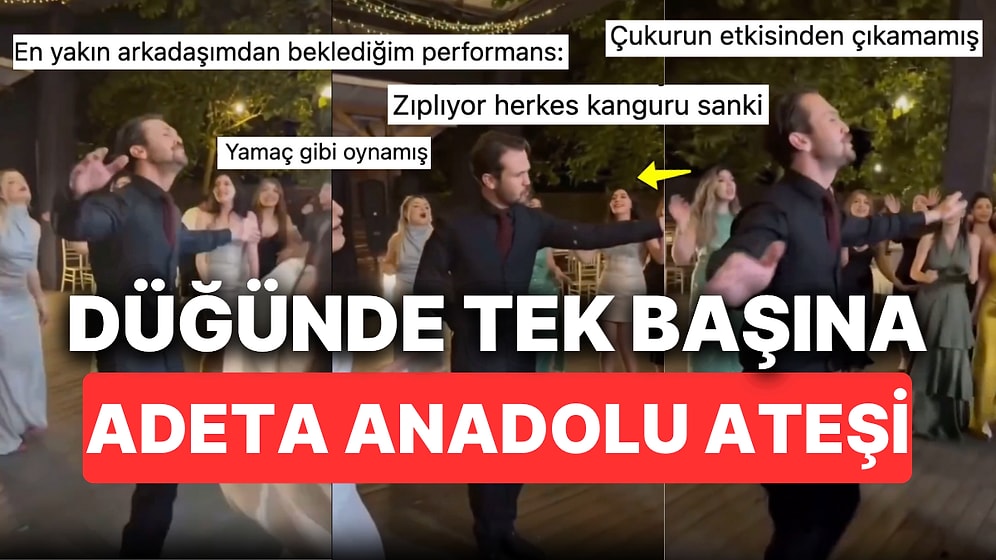 Arkadaşının Düğününde Yarınlar Yokmuş Gibi Dans Eden Aras Bulut İynemli'nin Çukur Yamaç'a Dönüştüğü Anlar