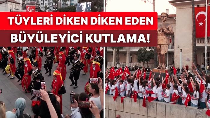 Mersin’de Düzenlenen 19 Mayıs Atatürk’ü Anma Gençlik ve Spor Bayramı Kutlaması Gönülleri Fethetti!