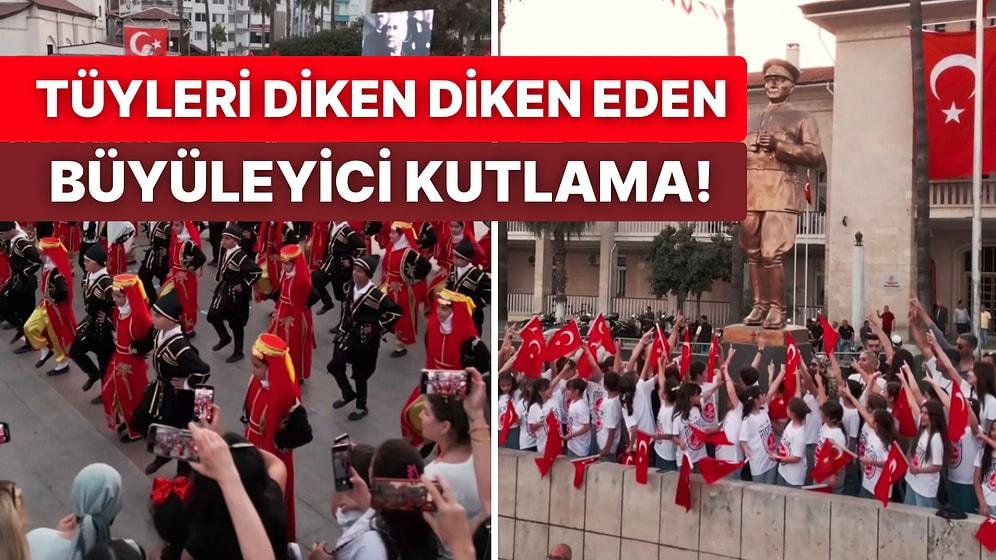 Mersin’de Düzenlenen 19 Mayıs Atatürk’ü Anma Gençlik ve Spor Bayramı Kutlaması Gönülleri Fethetti!