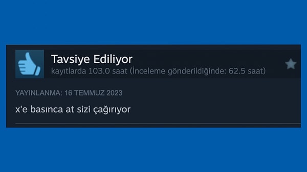 X'e basınca Roach size gelmez, müsait bir çatının üstünde veya ne bileyim iskelenin altında falan spawn olup sizin ona gitmenizi bekler. Ne kadar da asil bir at...