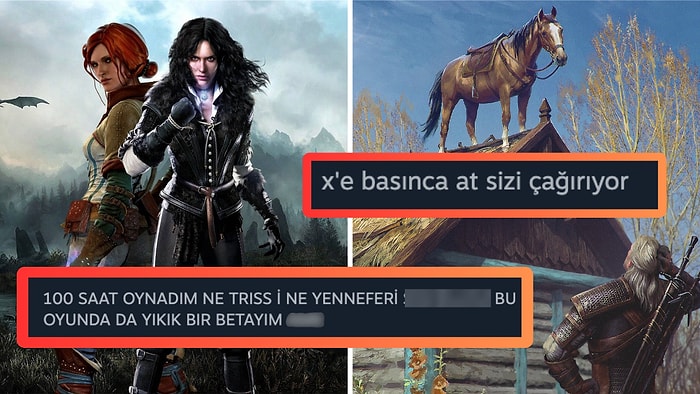 Geralt'ın Sırma Saçlarına Deli Gönlümüzü Bağladığımız The Witcher 3 Hakkında Yapılmış En Komik Yorumlar