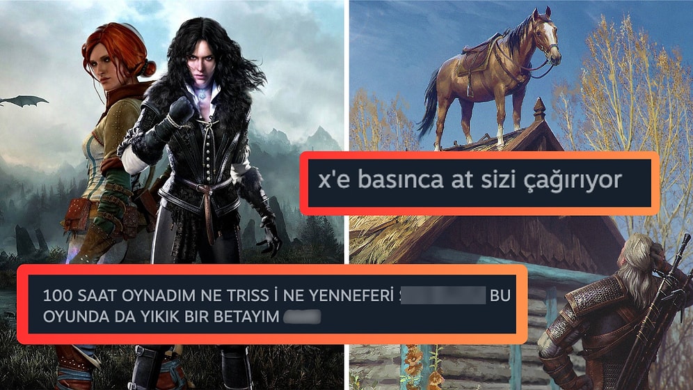 Geralt'ın Sırma Saçlarına Deli Gönlümüzü Bağladığımız The Witcher 3 Hakkında Yapılmış En Komik Yorumlar