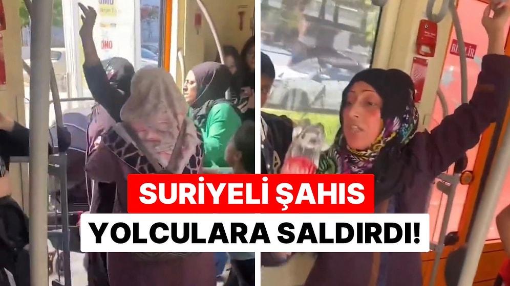 Eskişehir’de Toplu Taşımada Çıkan Tartışmada Suriyeli Kadın Yolculara Hakaret Ederek Saldırdı