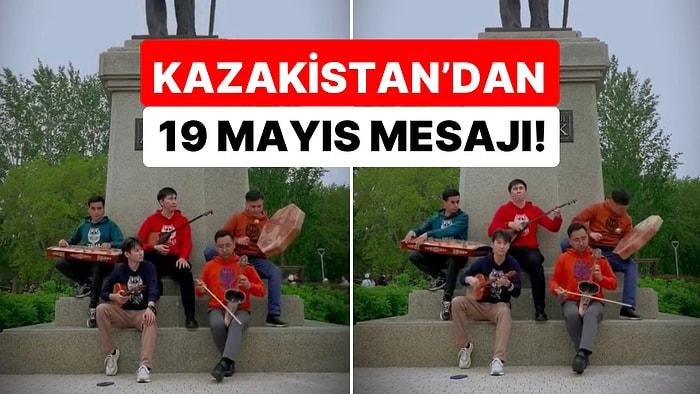 19 Mayıs Atatürk’ü Anma, Gençlik ve Spor Bayramı İçin Türkiye’ye Selam Yollayan “Er Turan” Grubu Alkış Topladı