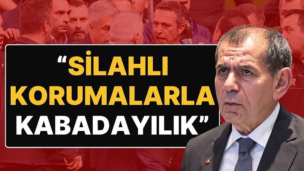 Galatasaray Başkanı Dursun Özbek: “Ali Koç İyi Dinle, Bu Yaptıkların Bana Sökmez"