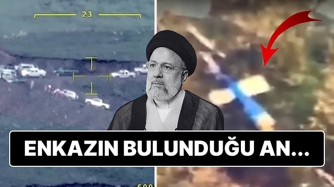 İran Cumhurbaşkanı Reisi'nin Düşen Helikopterinin Enkazının İlk Bulunma Anı Ortaya Çıktı