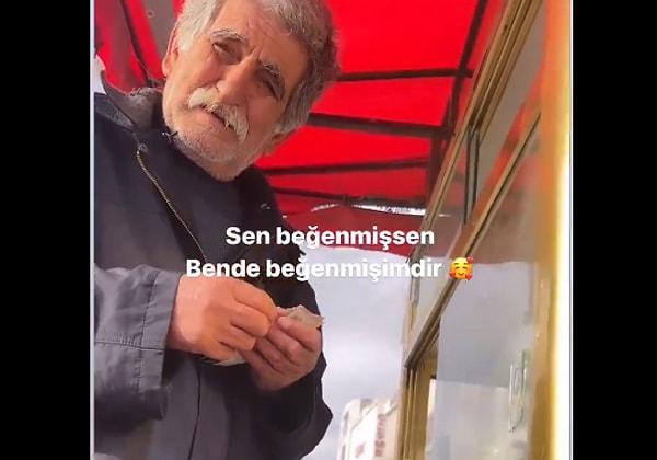 Mirkan'ın fotoğrafını çektiği simitçi amcayla olan konuşmasını paylaştığı video ise sosyal medyada oldukça beğenildi.