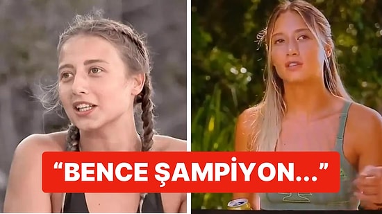Survivor'dan Elenen Aleyna, Şampiyon Olmasını İstediği İsmi Açıkladı!