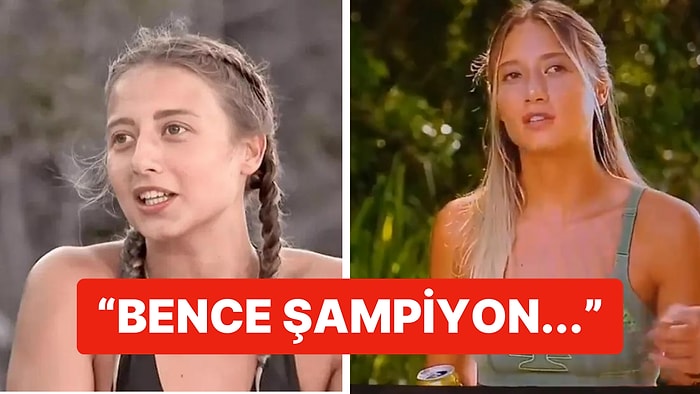 Survivor'dan Elenen Aleyna, Şampiyon Olmasını İstediği İsmi Açıkladı!