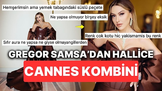 Kötü Giyinmeye Yemin Eden Ünlülerimizin Üstüne Hadise'nin Cannes Kombini Cila Çekti