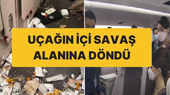 Türbülansa Giren Uçakta Bir Kişi Hayatını Kaybetti: Uçağın İçi Savaş Alanına Döndü