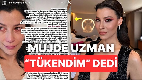 Kızılcık Şerbeti'nin Alev'i Müjde Uzman Arkadaşlarına ve Çevresine Uzun Uzun İsyan Ederek "Tükendim" Dedi